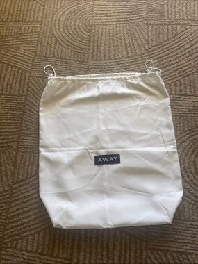 NEW Away Travel Carryon Canvas Dust Bag -  Storage Garment Luggage Drawstring